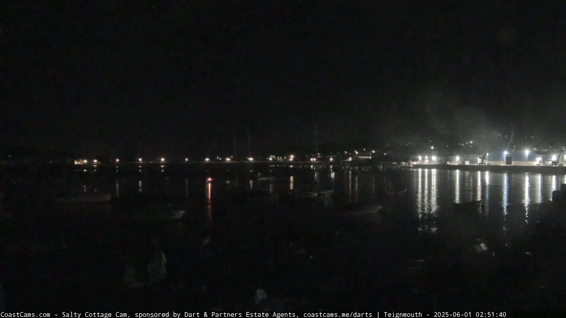 Teignmouth Marine, Teign River & Shalton Village Live Cam - Teignbridge, Devon, South West, England, United Kingdom