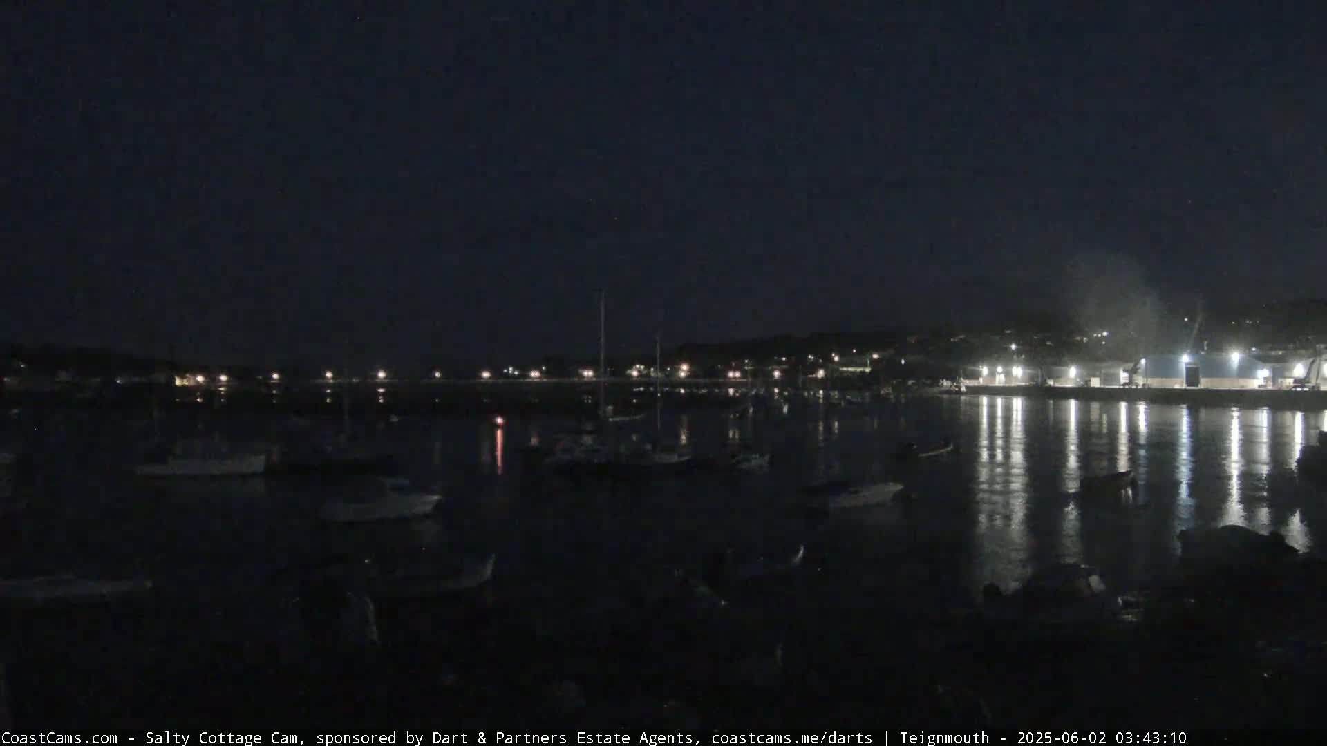 Teignmouth Marine, Teign River & Shalton Village Live Cam - Teignbridge, Devon, South West, England, United Kingdom