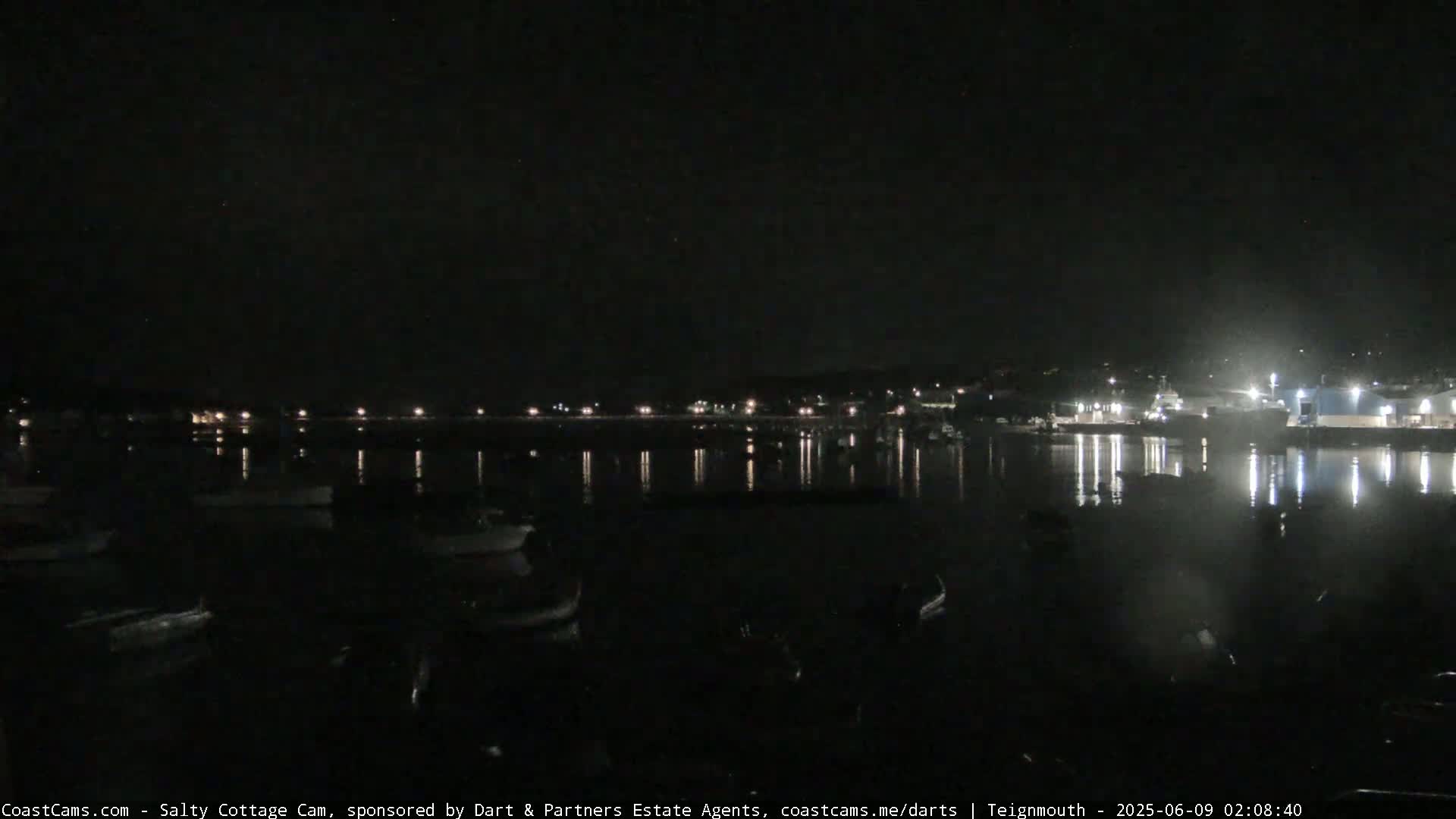 Teignmouth Marine, Teign River & Shalton Village Live Cam - Teignbridge, Devon, South West, England, United Kingdom