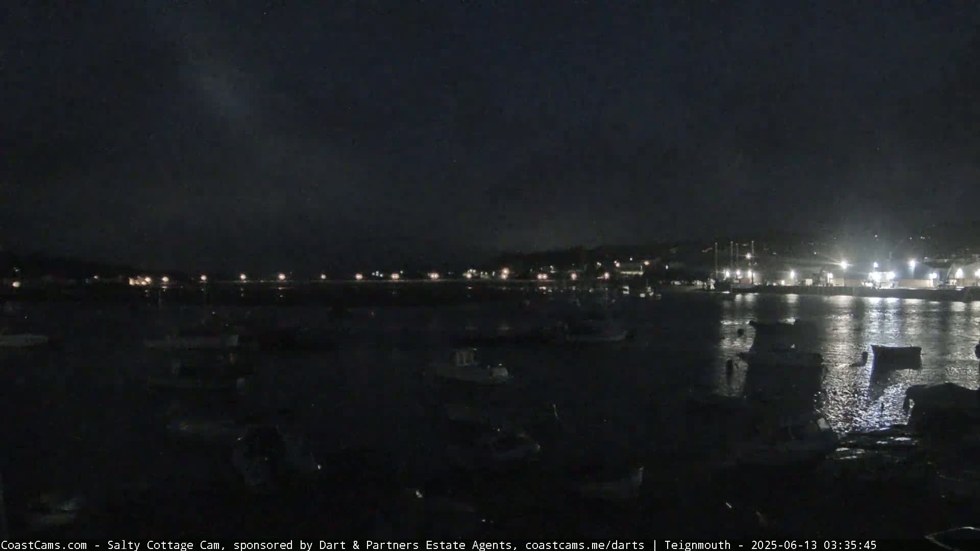 Teignmouth Marine, Teign River & Shalton Village Live Cam - Teignbridge, Devon, South West, England, United Kingdom