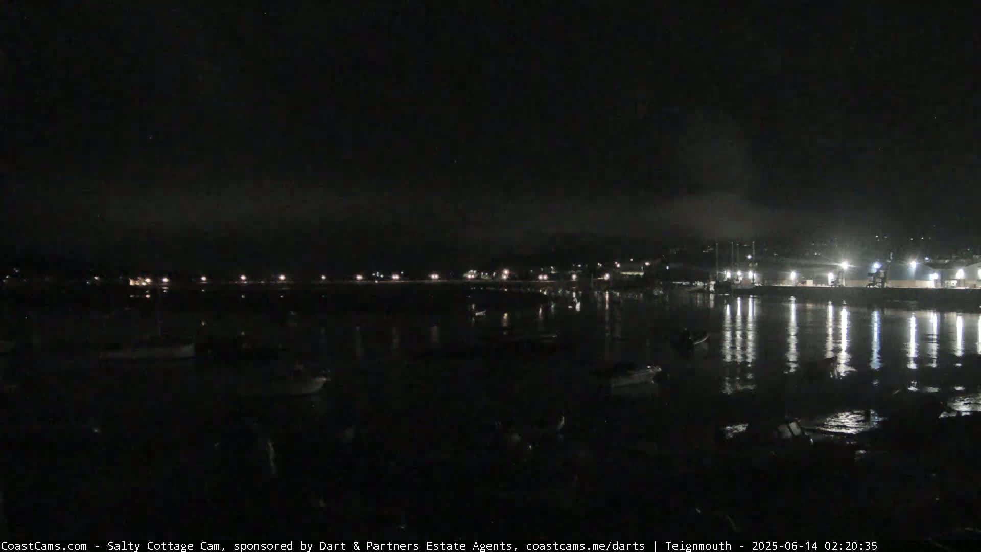Teignmouth Marine, Teign River & Shalton Village Live Cam - Teignbridge, Devon, South West, England, United Kingdom