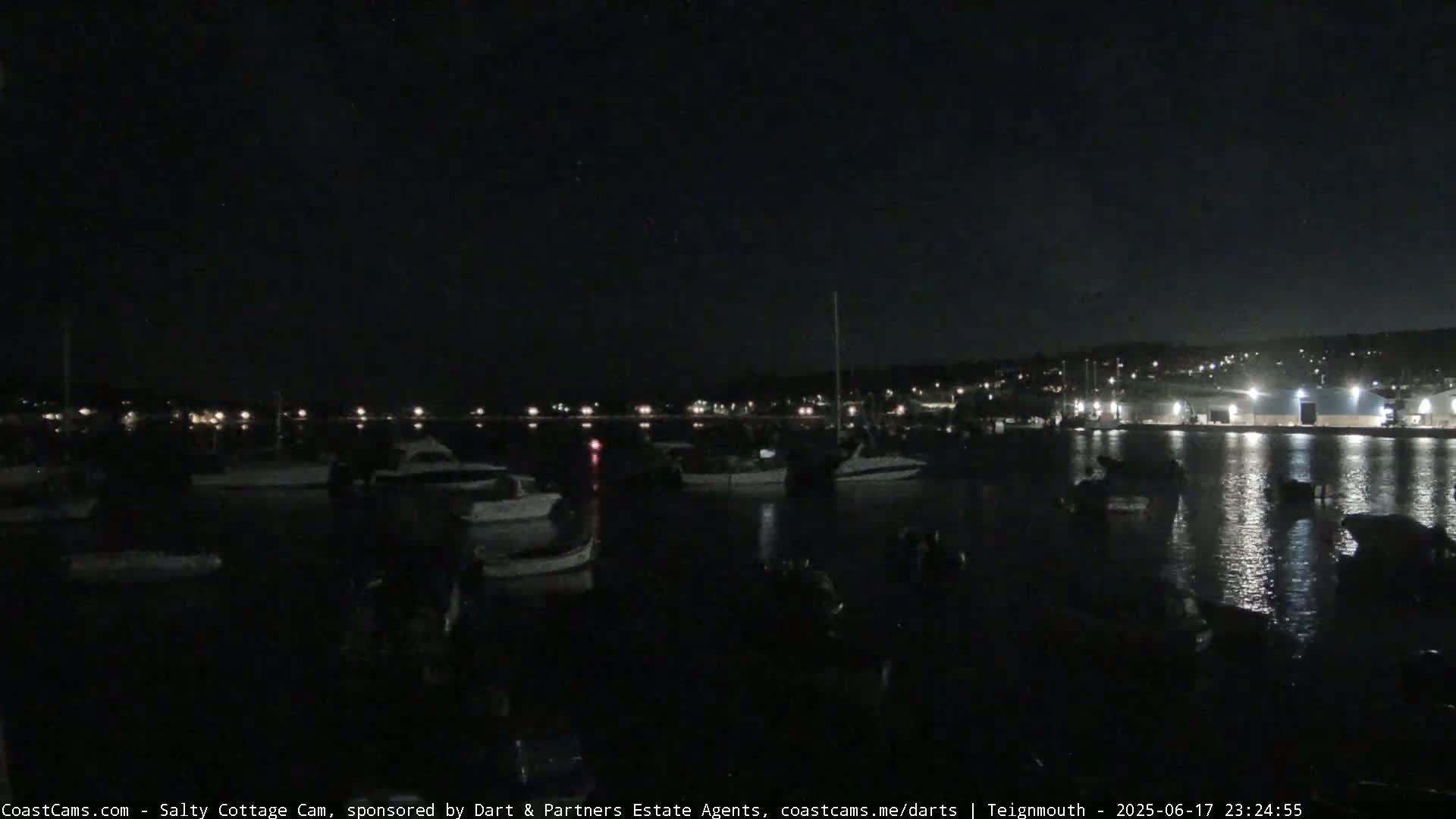 Teignmouth Marine, Teign River & Shalton Village Live Cam - Teignbridge, Devon, South West, England, United Kingdom
