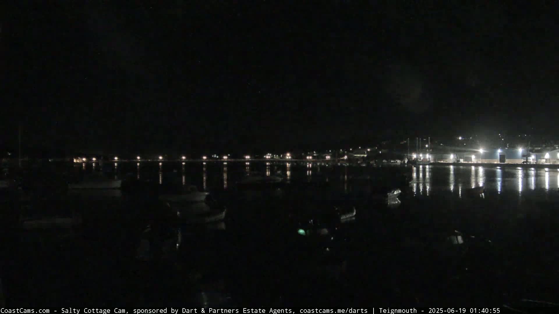 Teignmouth Marine, Teign River & Shalton Village Live Cam - Teignbridge, Devon, South West, England, United Kingdom