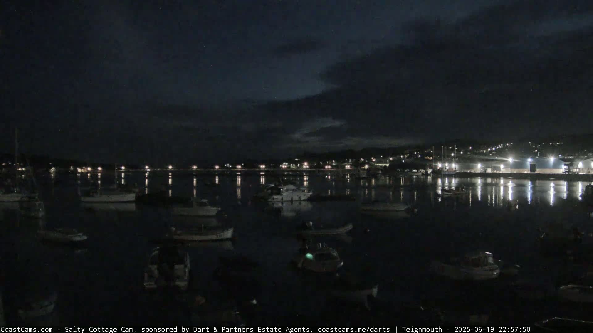 Teignmouth Marine, Teign River & Shalton Village Live Cam - Teignbridge, Devon, South West, England, United Kingdom