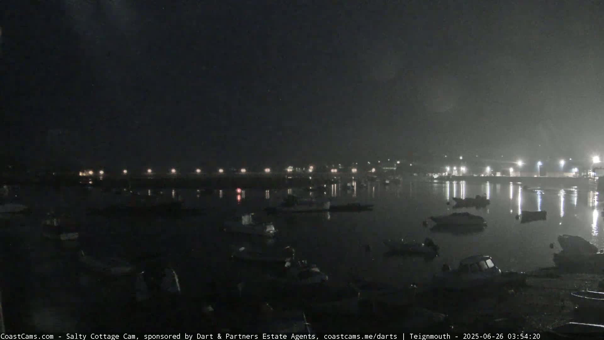 Teignmouth Marine, Teign River & Shalton Village Live Cam - Teignbridge, Devon, South West, England, United Kingdom