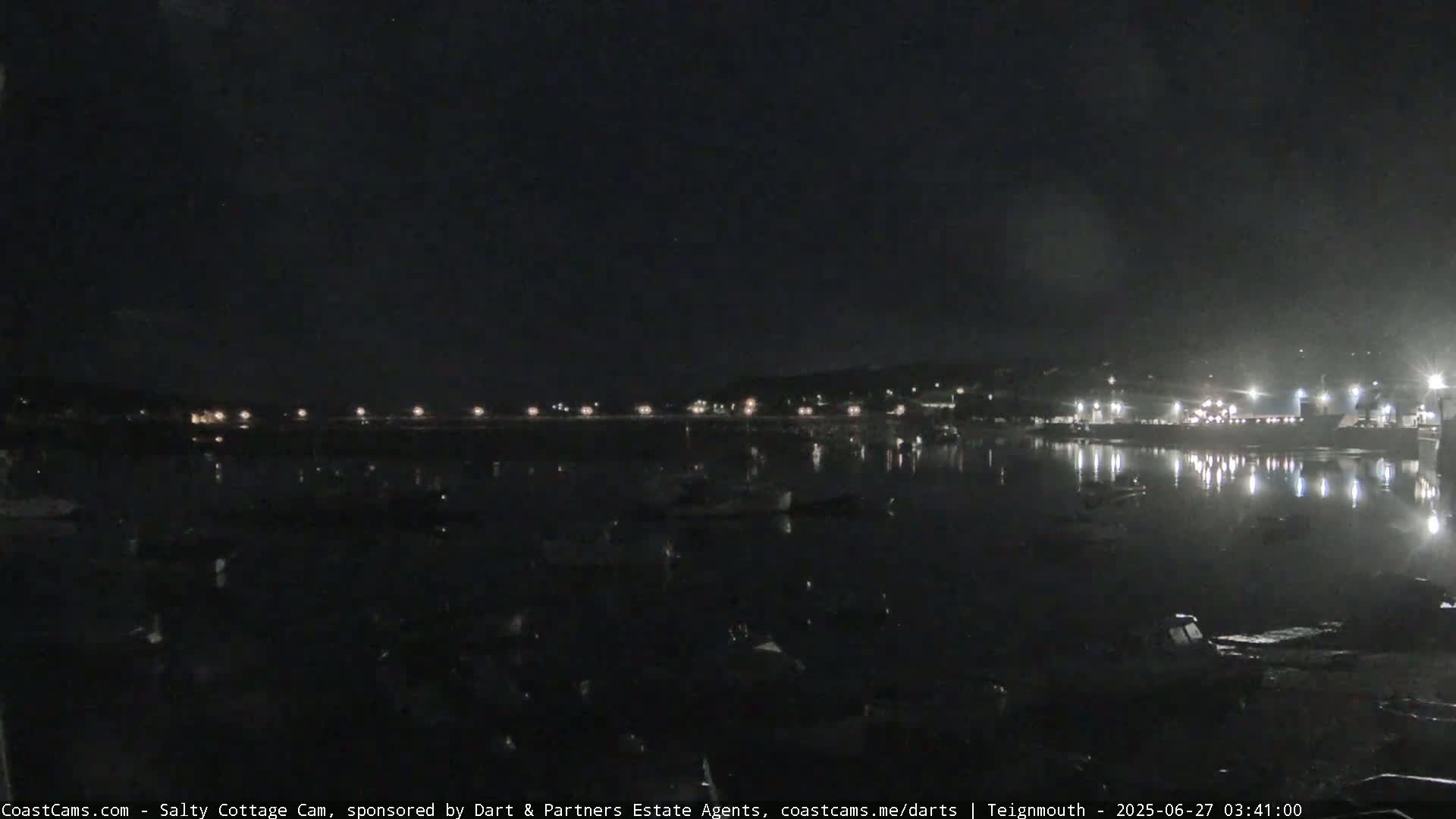 Teignmouth Marine, Teign River & Shalton Village Live Cam - Teignbridge, Devon, South West, England, United Kingdom