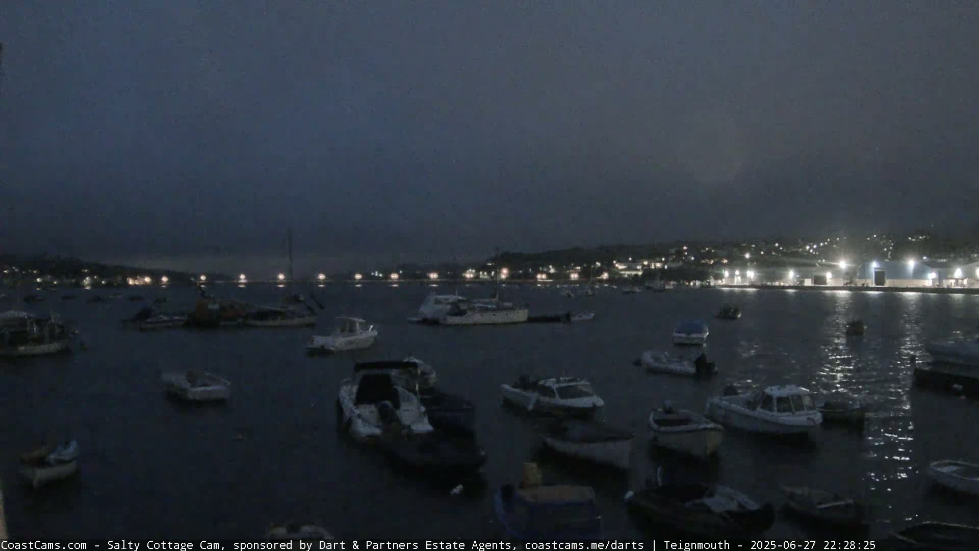 Teignmouth Marine, Teign River & Shalton Village Live Cam - Teignbridge, Devon, South West, England, United Kingdom