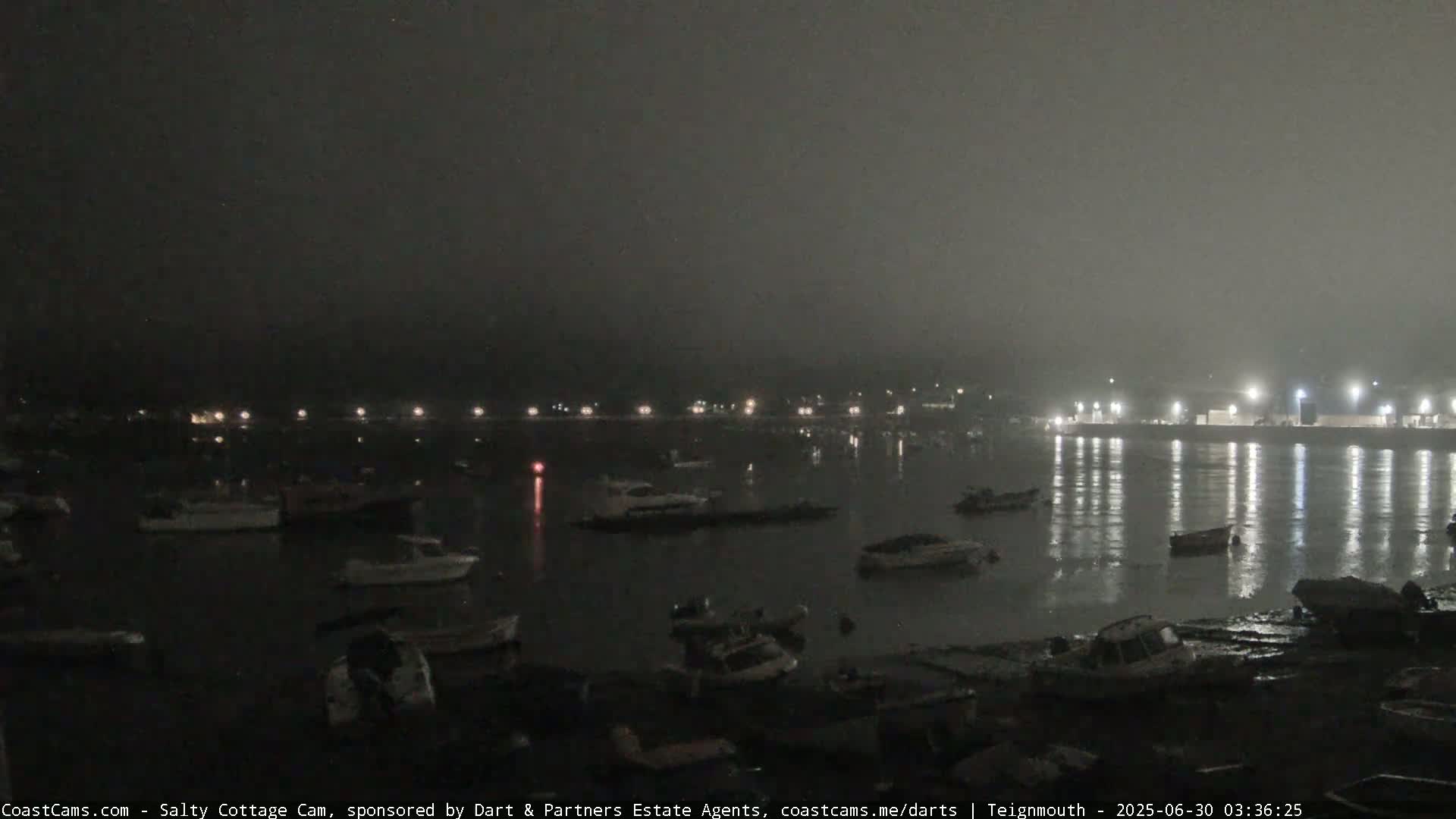 Teignmouth Marine, Teign River & Shalton Village Live Cam - Teignbridge, Devon, South West, England, United Kingdom