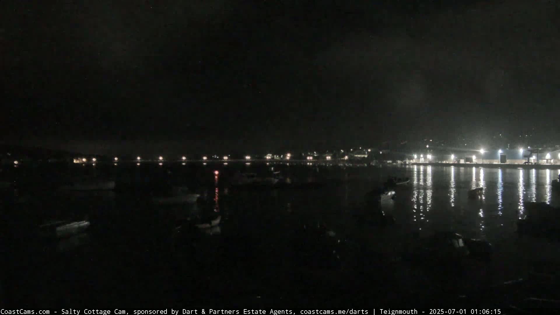 Teignmouth Marine, Teign River & Shalton Village Live Cam - Teignbridge, Devon, South West, England, United Kingdom