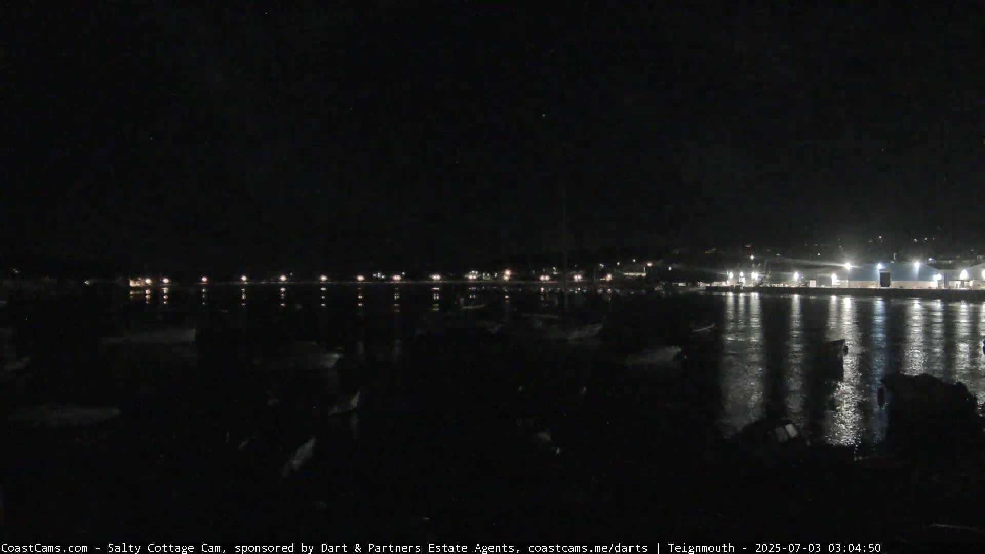 Teignmouth Marine, Teign River & Shalton Village Live Cam - Teignbridge, Devon, South West, England, United Kingdom