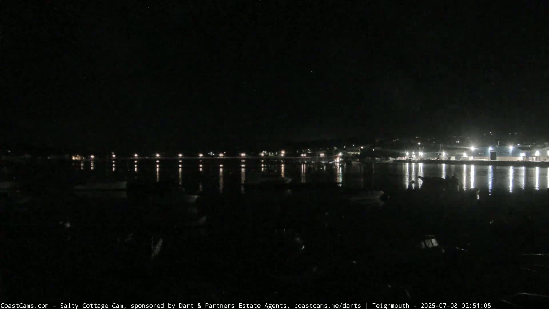 Teignmouth Marine, Teign River & Shalton Village Live Cam - Teignbridge, Devon, South West, England, United Kingdom