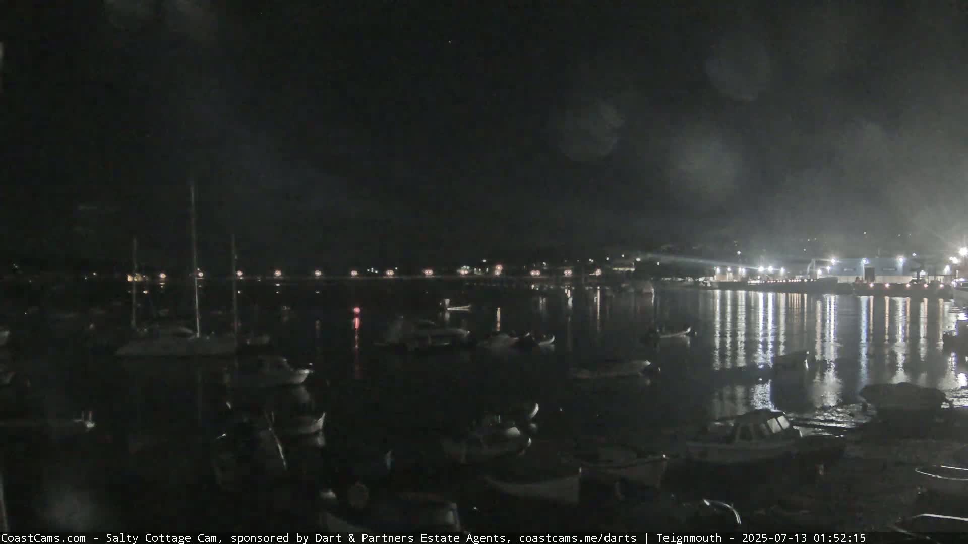 Teignmouth Marine, Teign River & Shalton Village Live Cam - Teignbridge, Devon, South West, England, United Kingdom