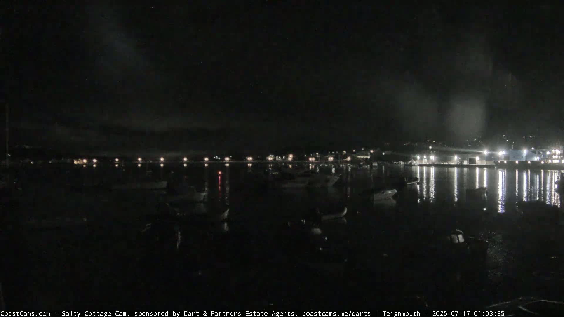 Teignmouth Marine, Teign River & Shalton Village Live Cam - Teignbridge, Devon, South West, England, United Kingdom