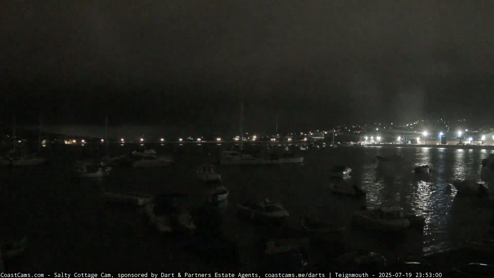 Teignmouth Marine, Teign River & Shalton Village Live Cam - Teignbridge, Devon, South West, England, United Kingdom