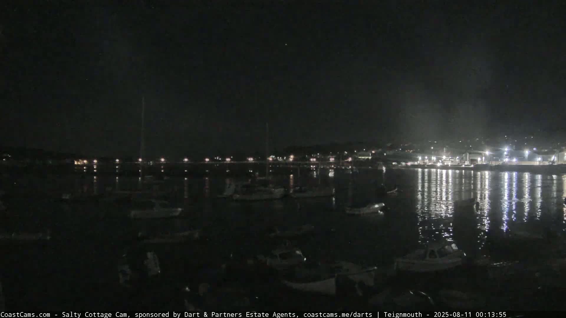 Teignmouth Marine, Teign River & Shalton Village Live Cam - Teignbridge, Devon, South West, England, United Kingdom