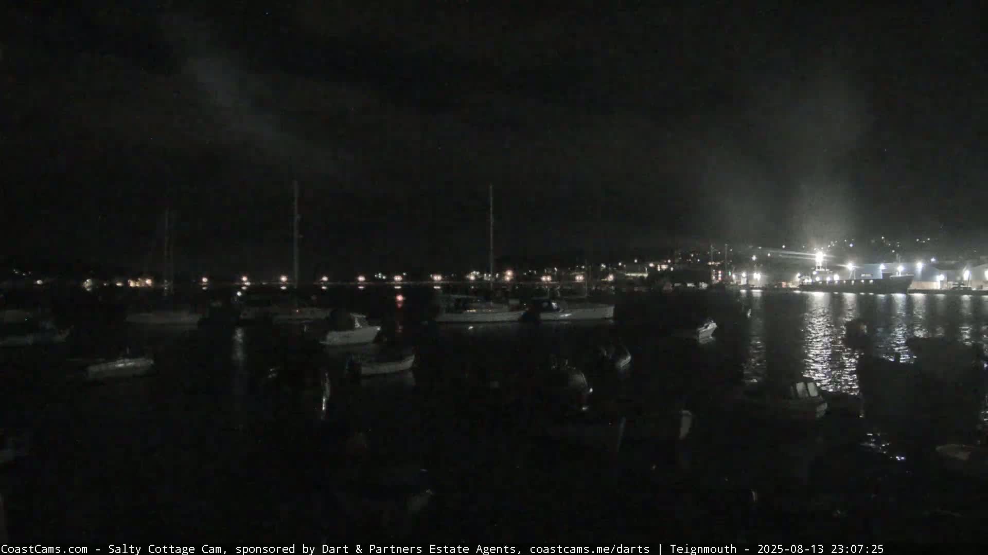 Teignmouth Marine, Teign River & Shalton Village Live Cam - Teignbridge, Devon, South West, England, United Kingdom
