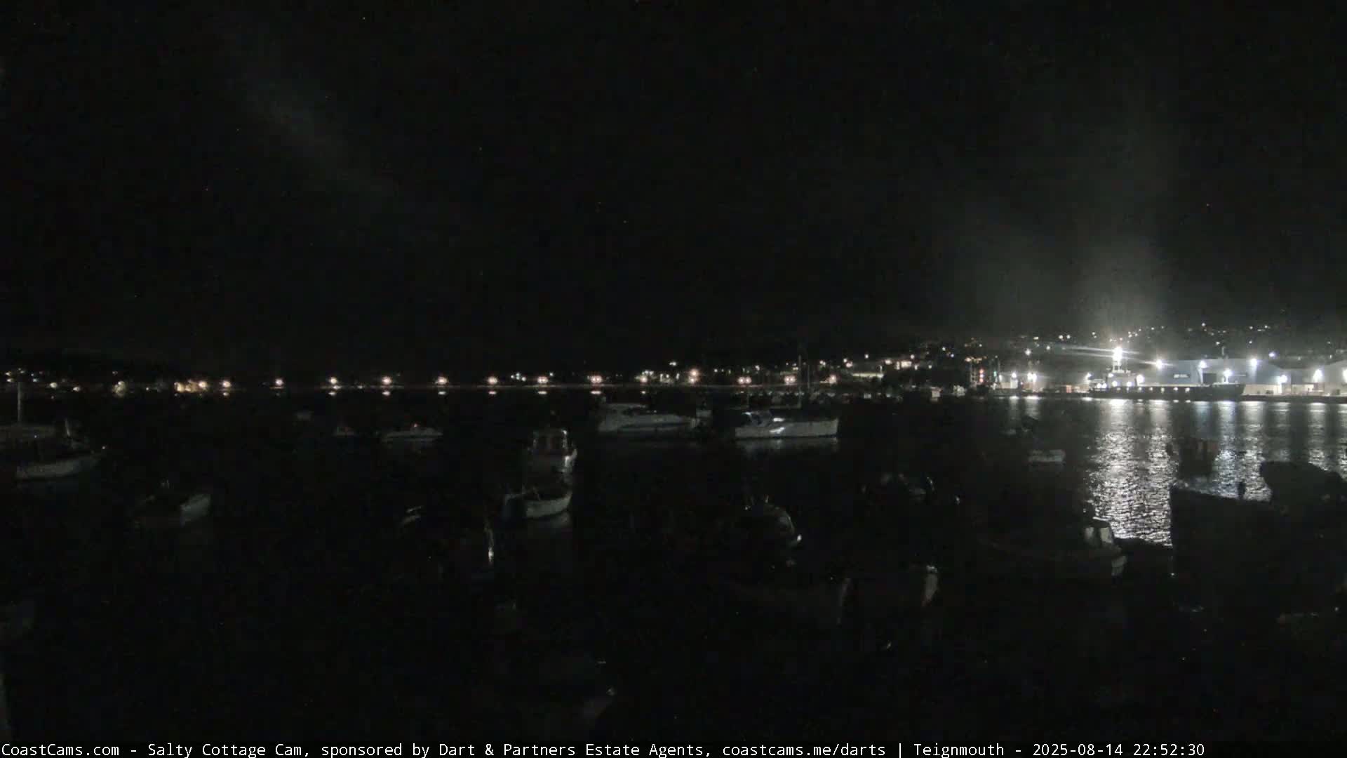 Teignmouth Marine, Teign River & Shalton Village Live Cam - Teignbridge, Devon, South West, England, United Kingdom