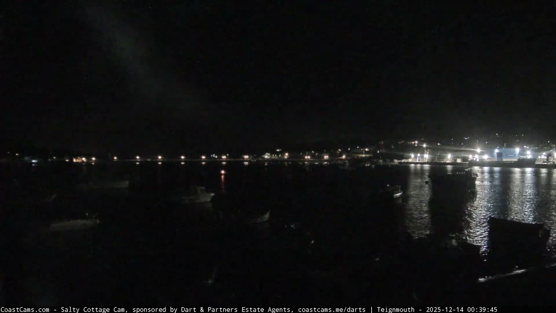 Teignmouth Marine, Teign River & Shalton Village Live Cam - Teignbridge, Devon, South West, England, United Kingdom