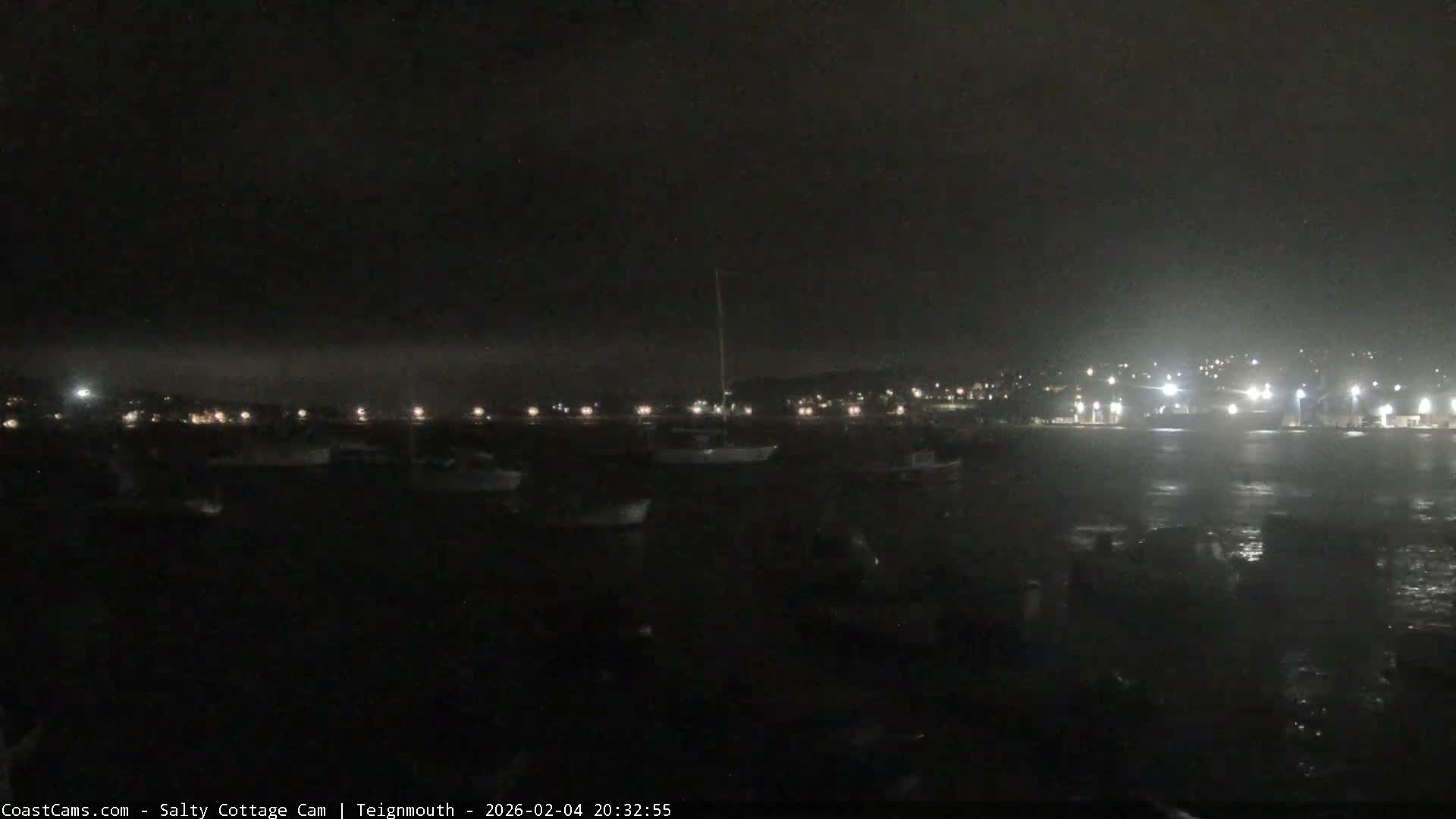 Teignmouth Marine, Teign River & Shalton Village Live Cam - Teignbridge, Devon, South West, England, United Kingdom