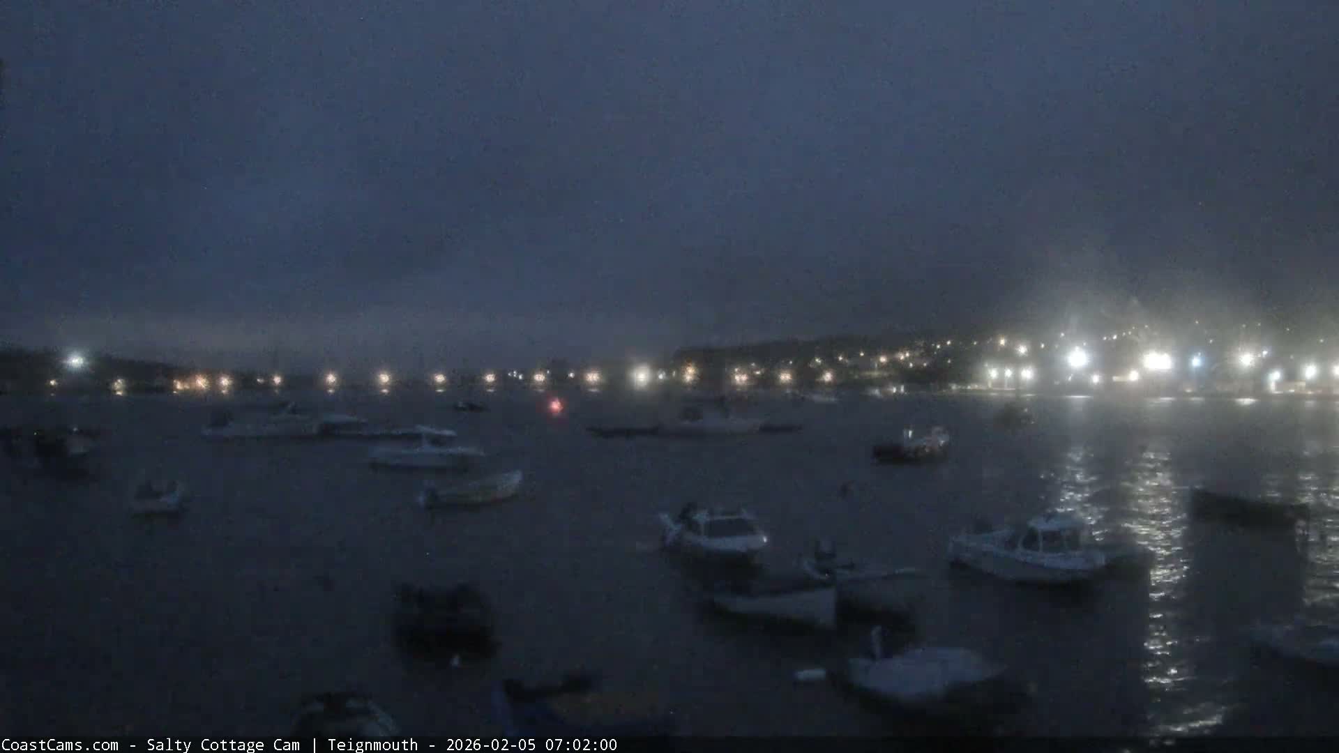 Teignmouth Marine, Teign River & Shalton Village Live Cam - Teignbridge, Devon, South West, England, United Kingdom