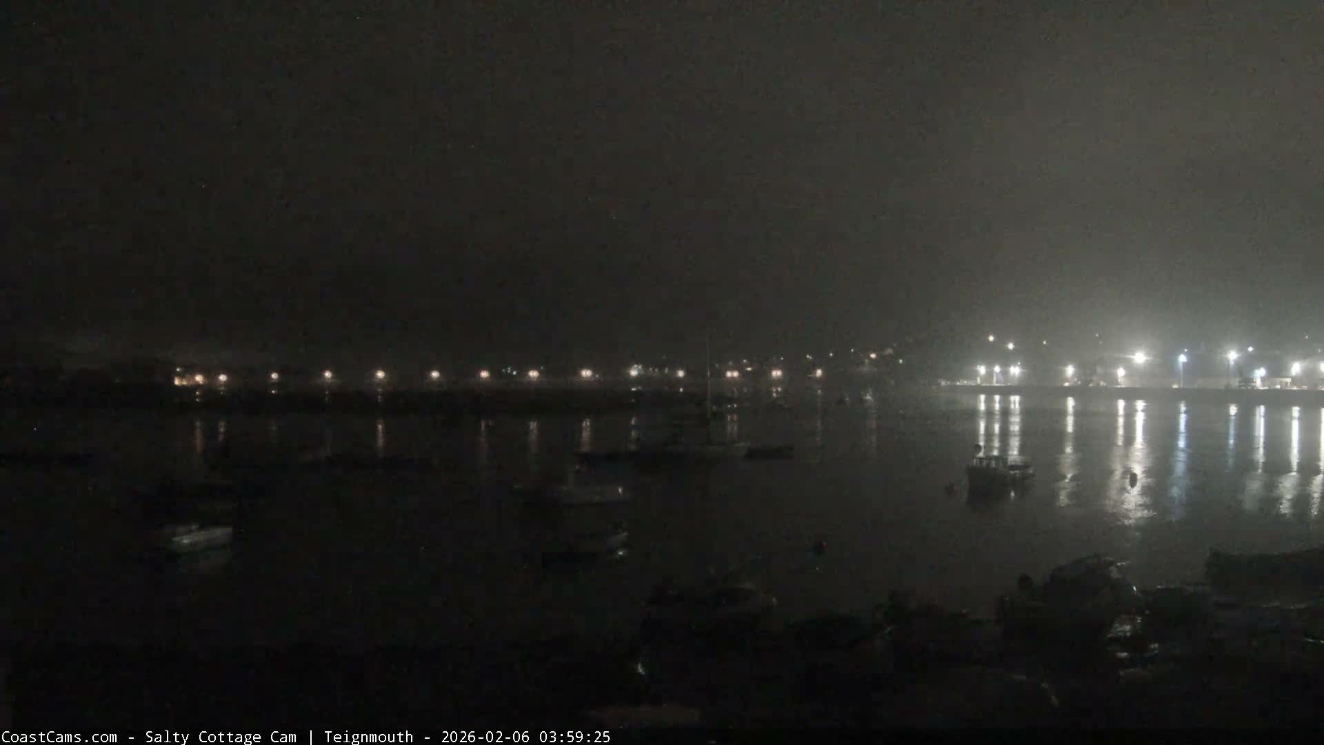 Teignmouth Marine, Teign River & Shalton Village Live Cam - Teignbridge, Devon, South West, England, United Kingdom