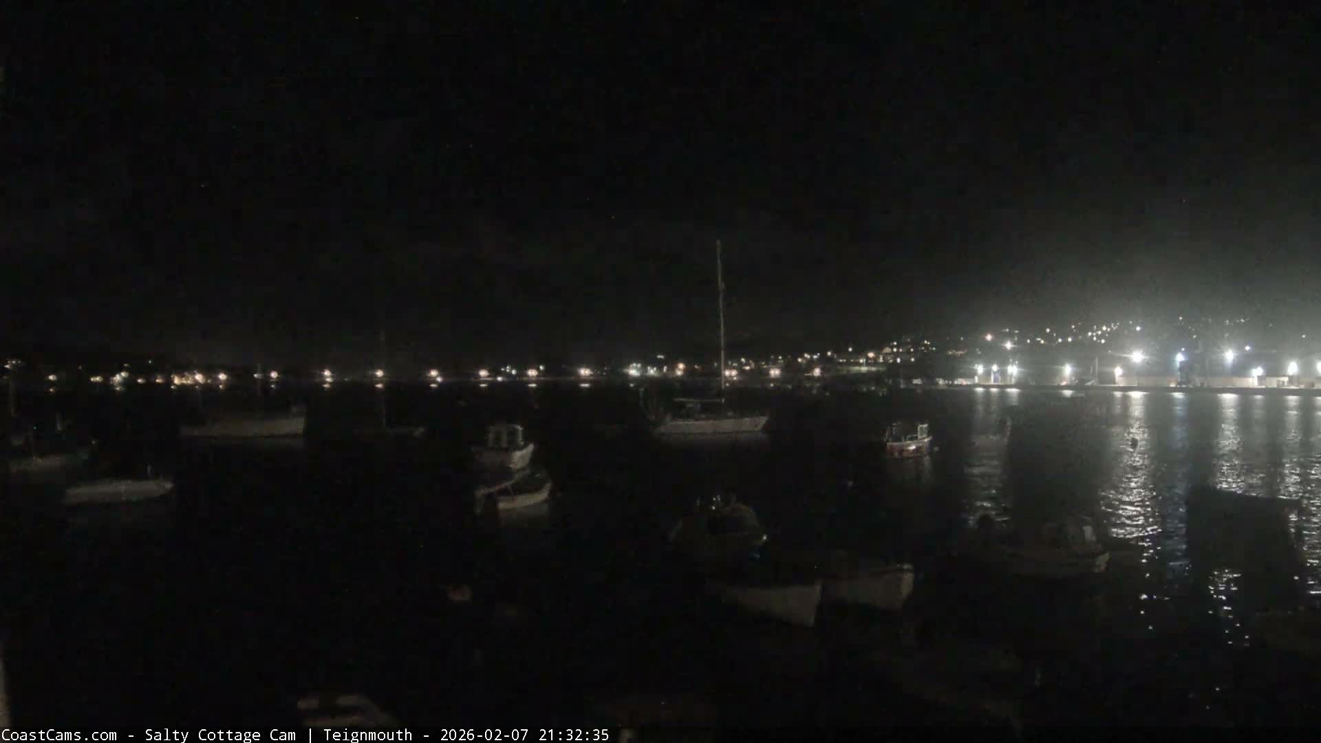 Teignmouth Marine, Teign River & Shalton Village Live Cam - Teignbridge, Devon, South West, England, United Kingdom
