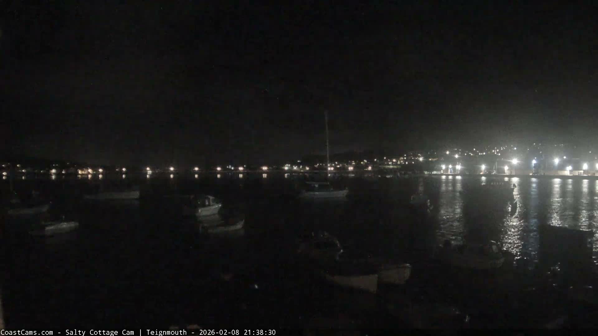 Teignmouth Marine, Teign River & Shalton Village Live Cam - Teignbridge, Devon, South West, England, United Kingdom