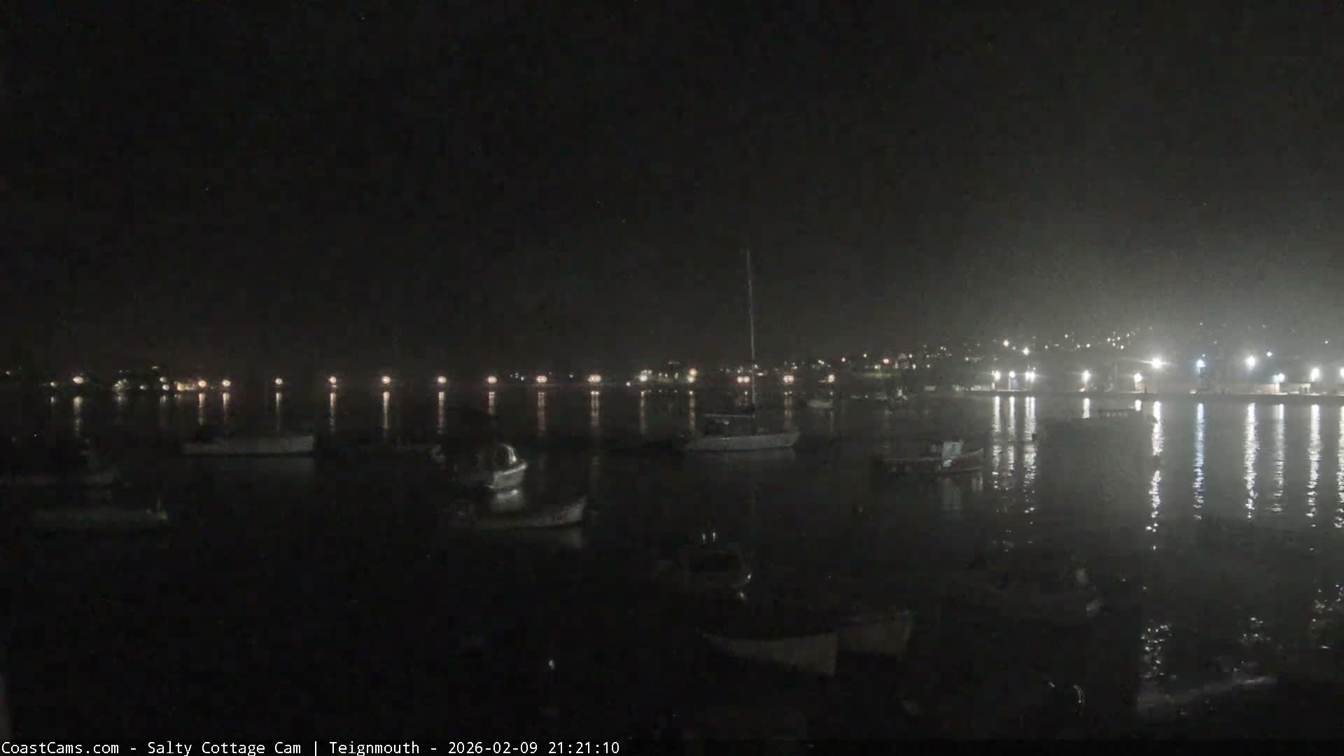 Teignmouth Marine, Teign River & Shalton Village Live Cam - Teignbridge, Devon, South West, England, United Kingdom