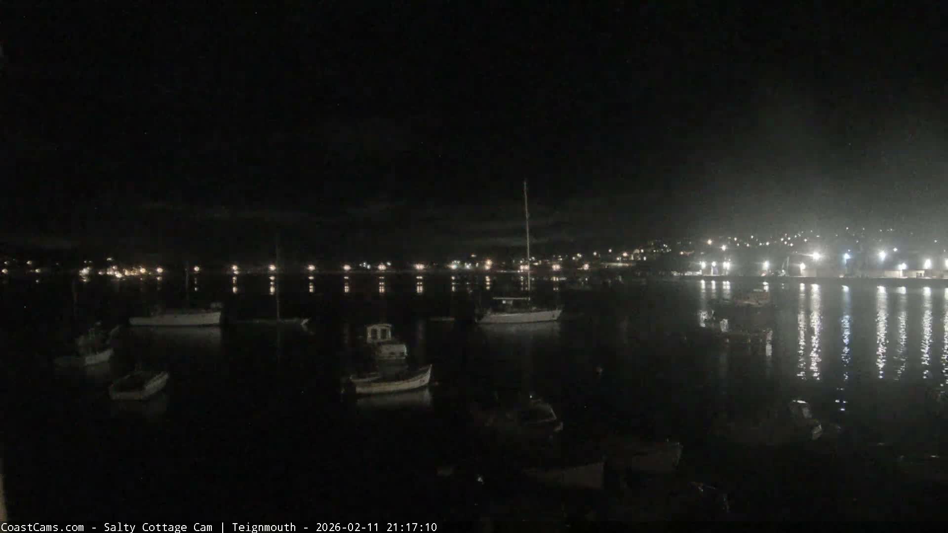 Teignmouth Marine, Teign River & Shalton Village Live Cam - Teignbridge, Devon, South West, England, United Kingdom