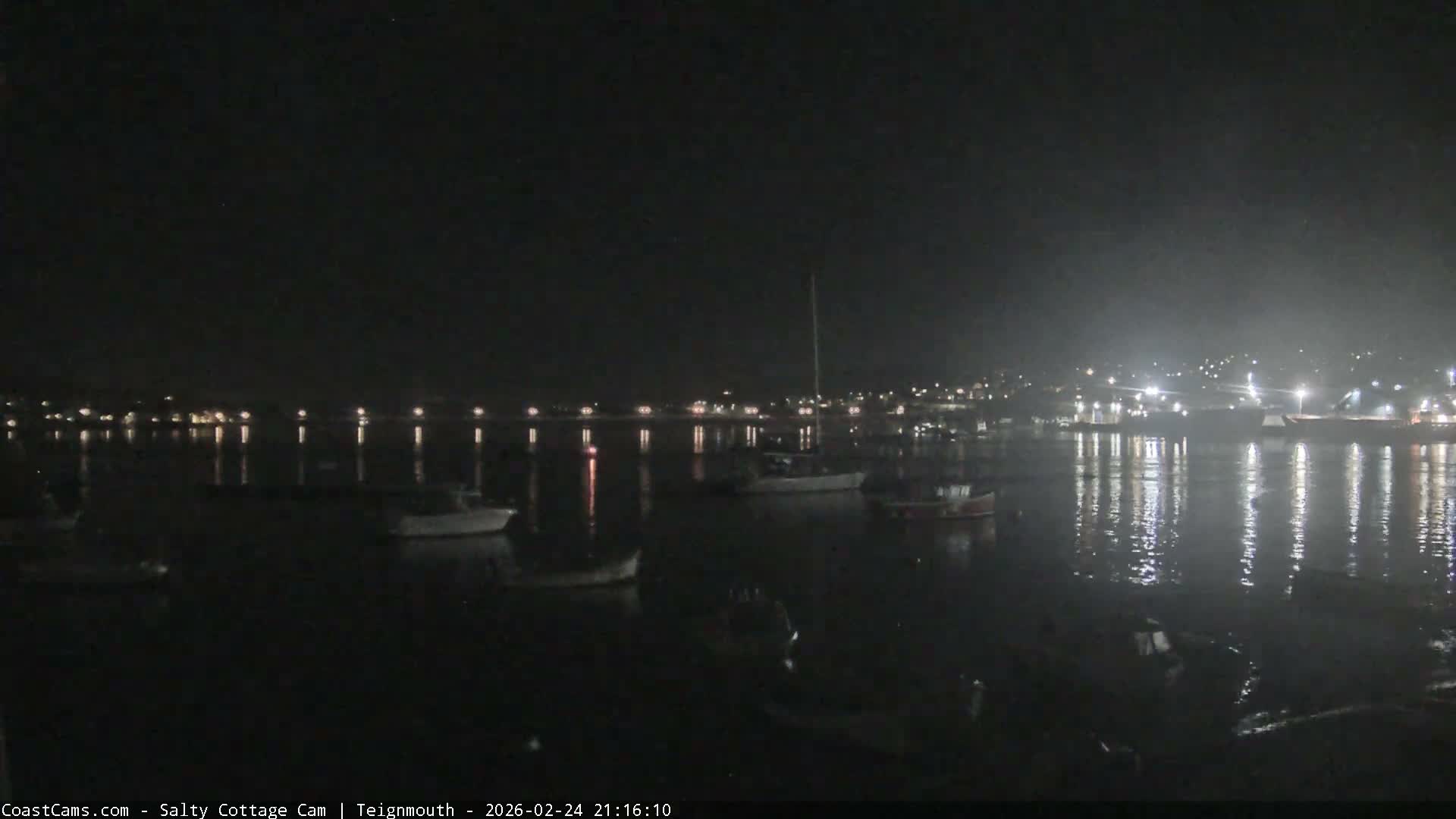 Teignmouth Marine, Teign River & Shalton Village Live Cam - Teignbridge, Devon, South West, England, United Kingdom