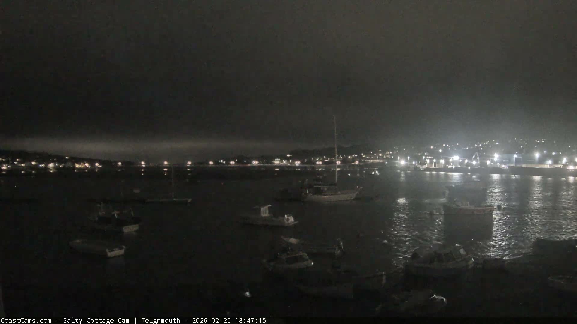 Teignmouth Marine, Teign River & Shalton Village Live Cam - Teignbridge, Devon, South West, England, United Kingdom