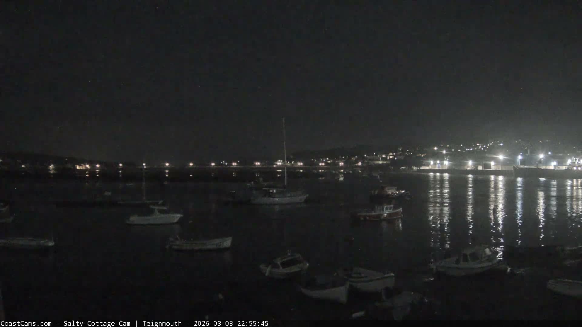 Teignmouth Marine, Teign River & Shalton Village Live Cam - Teignbridge, Devon, South West, England, United Kingdom