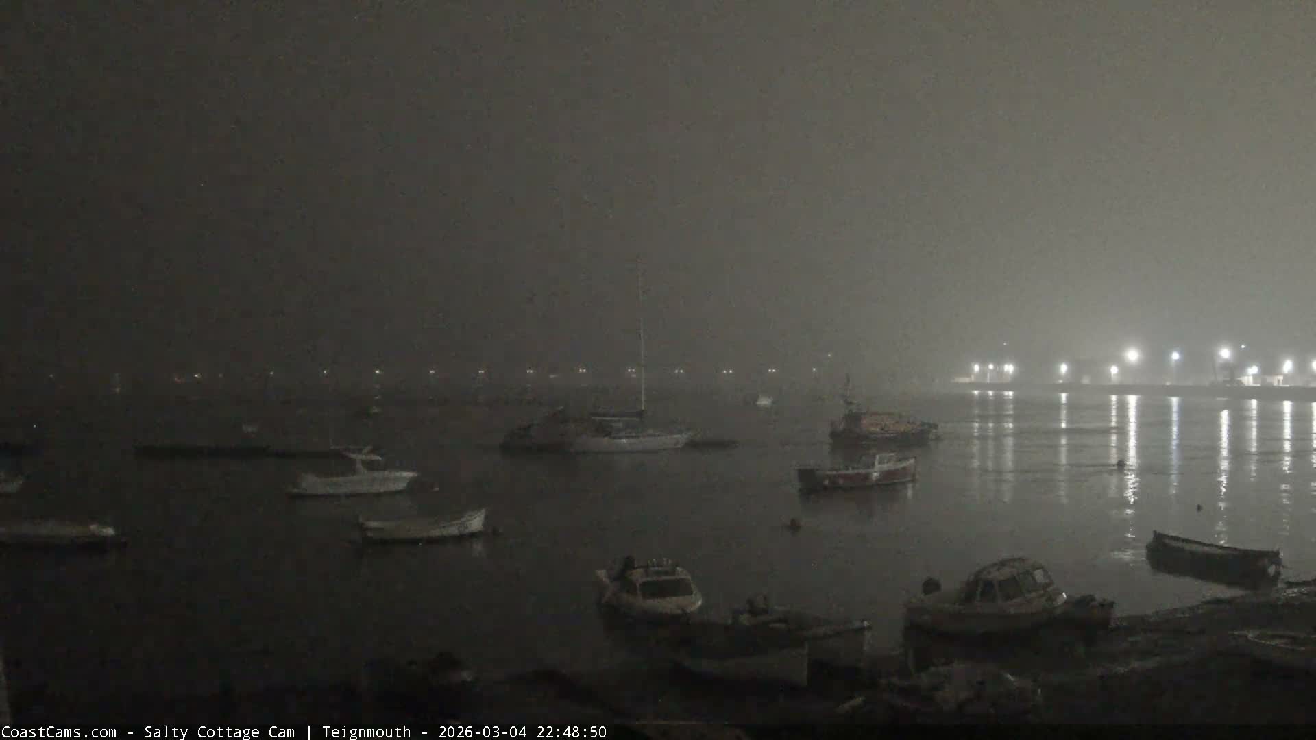 Teignmouth Marine, Teign River & Shalton Village Live Cam - Teignbridge, Devon, South West, England, United Kingdom