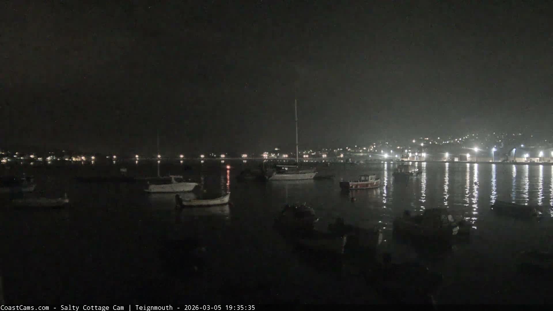 Teignmouth Marine, Teign River & Shalton Village Live Cam - Teignbridge, Devon, South West, England, United Kingdom
