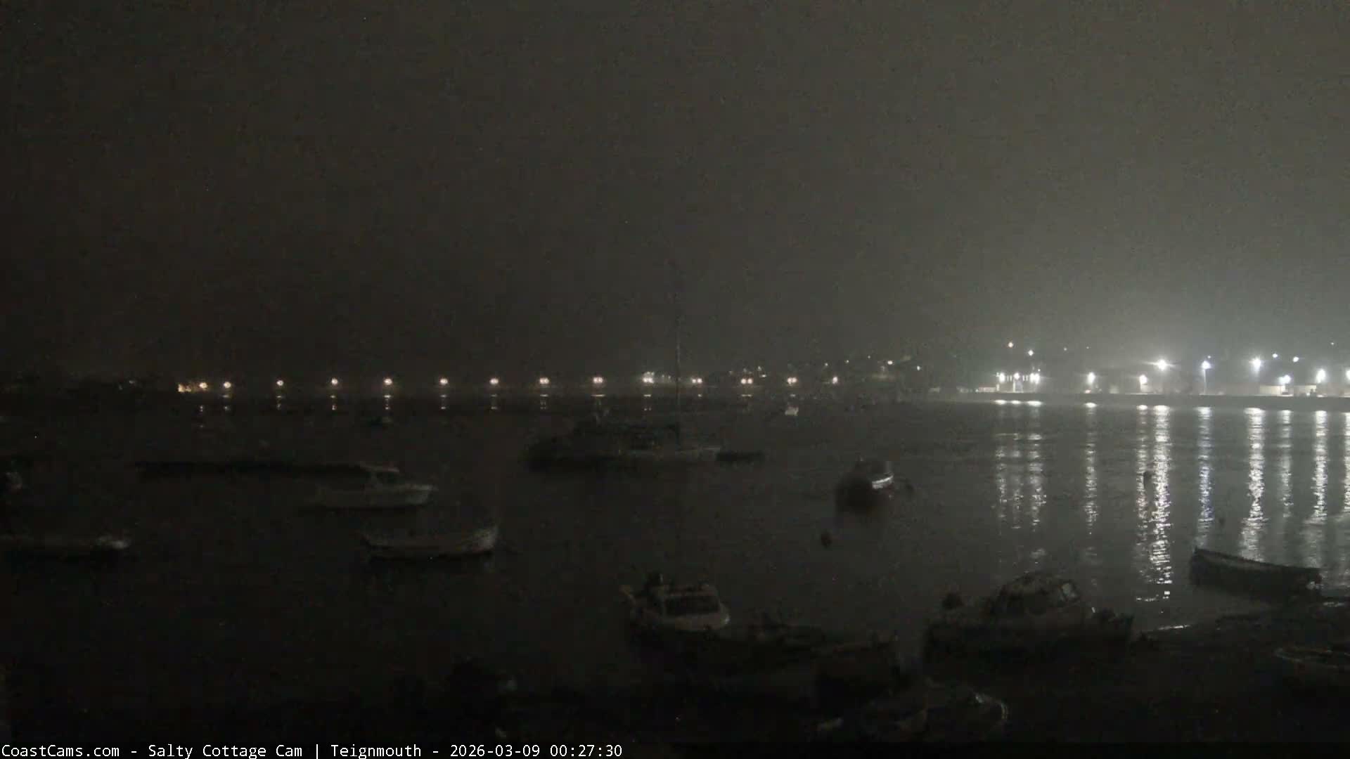 Teignmouth Marine, Teign River & Shalton Village Live Cam - Teignbridge, Devon, South West, England, United Kingdom
