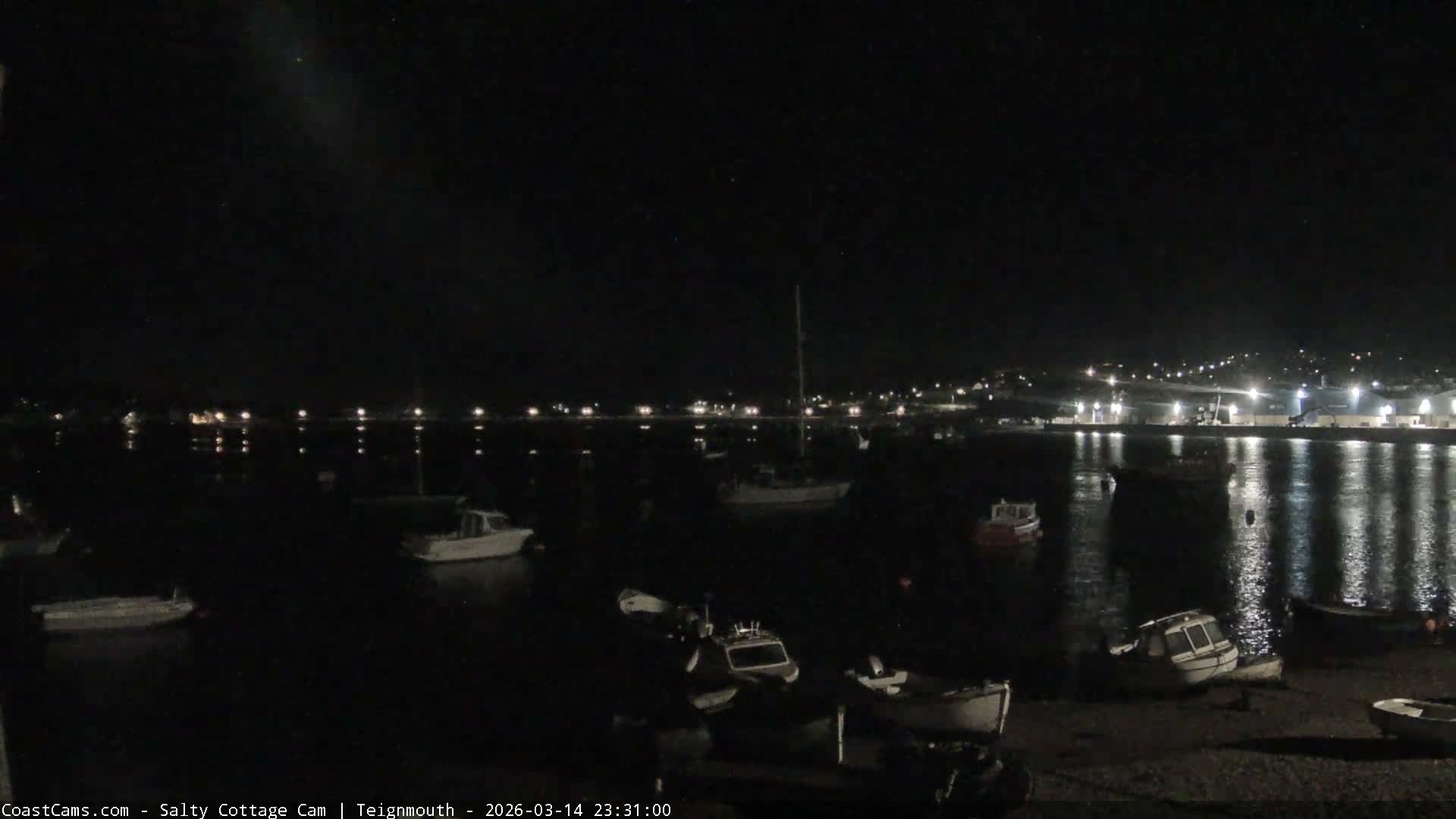 Teignmouth Marine, Teign River & Shalton Village Live Cam - Teignbridge, Devon, South West, England, United Kingdom