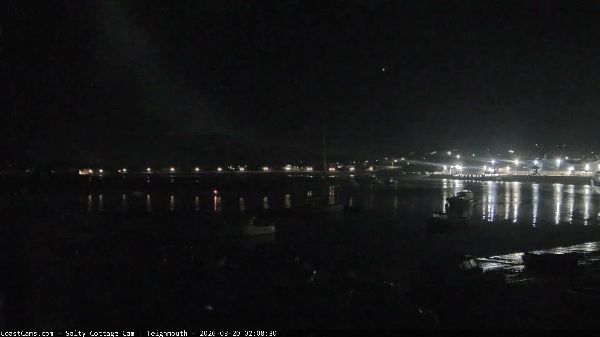 Teignmouth Marine, Teign River & Shalton Village Live Cam - Teignbridge, Devon, South West, England, United Kingdom