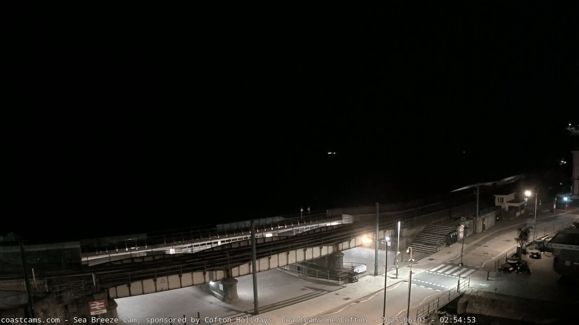 Dawlish Coast & Railway Station Live Cam - Teignbridge, Devon, South West, England, United Kingdom