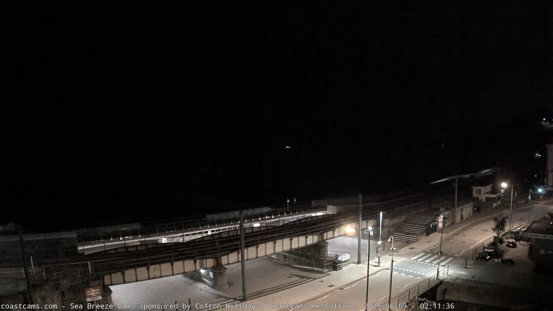 Dawlish Coast & Railway Station Live Cam - Teignbridge, Devon, South West, England, United Kingdom