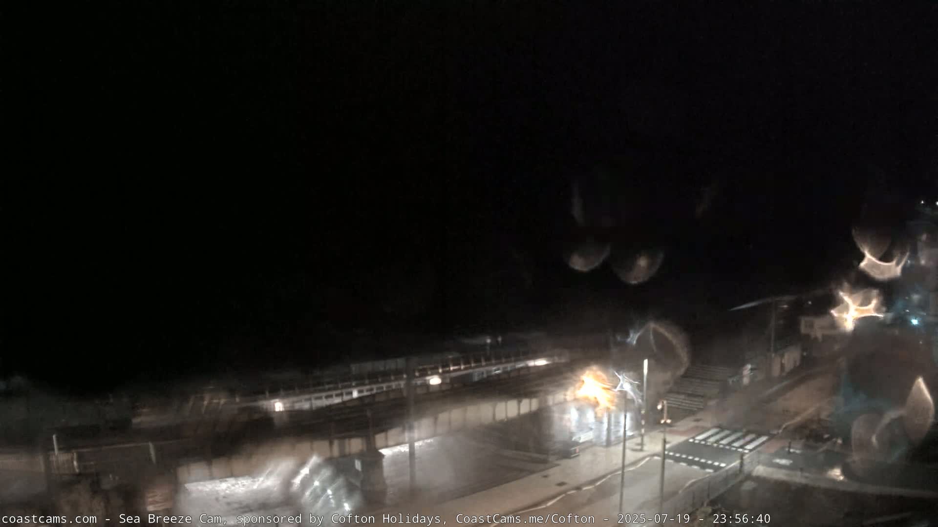 Dawlish Coast & Railway Station Live Cam - Teignbridge, Devon, South West, England, United Kingdom