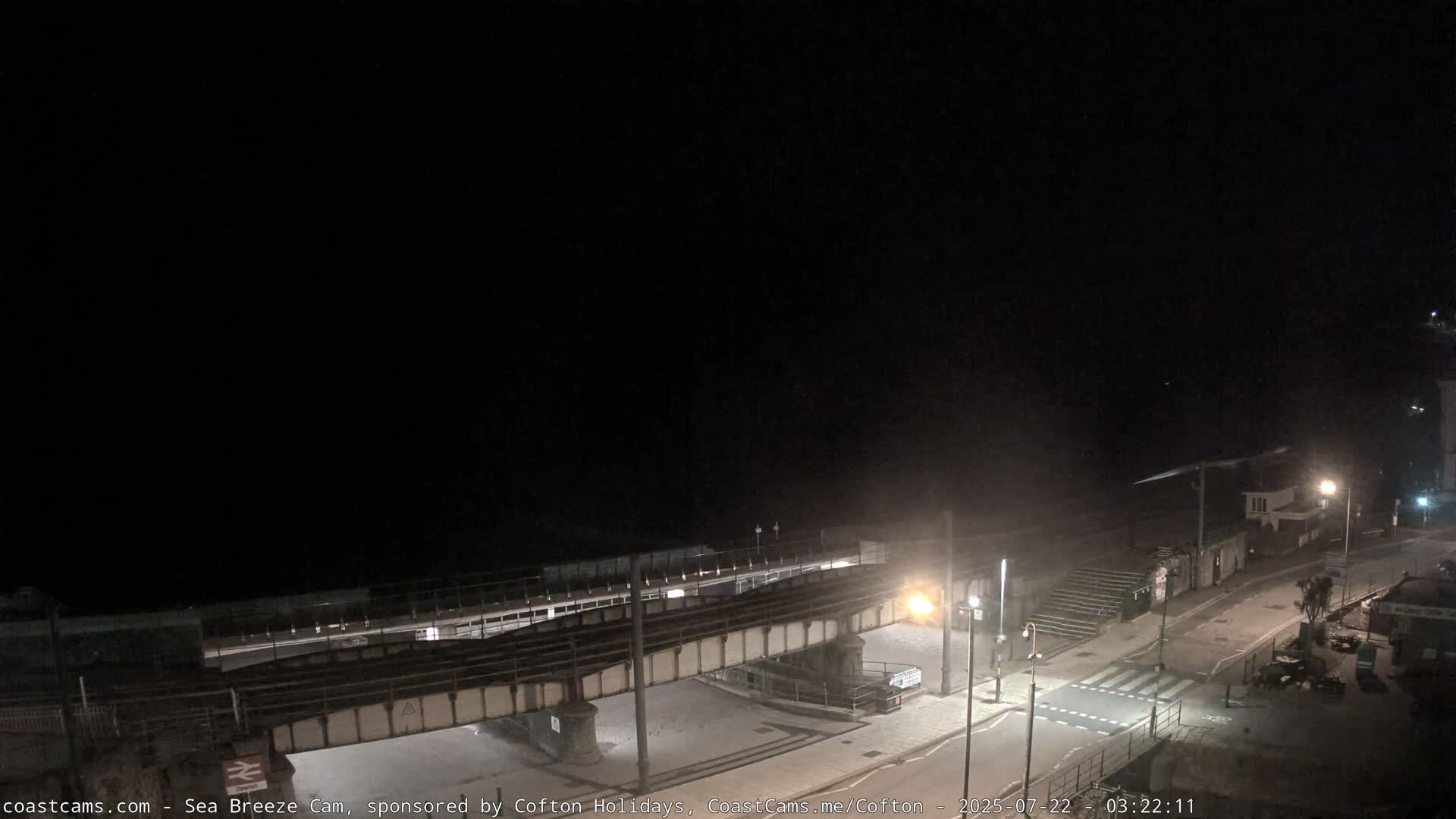 Dawlish Coast & Railway Station Live Cam - Teignbridge, Devon, South West, England, United Kingdom