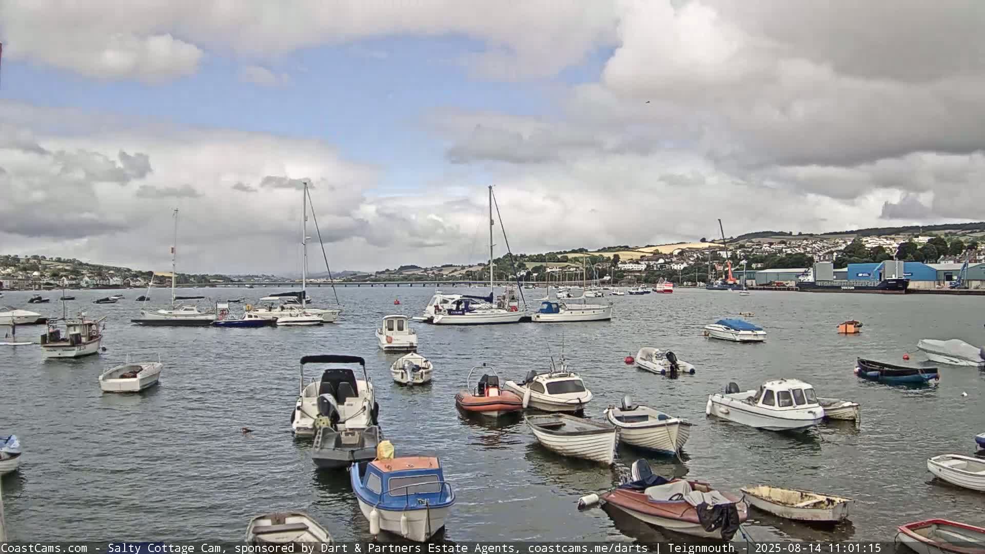 Dawlish Coast & Railway Station Live Cam - Teignbridge, Devon, South West, England, United Kingdom