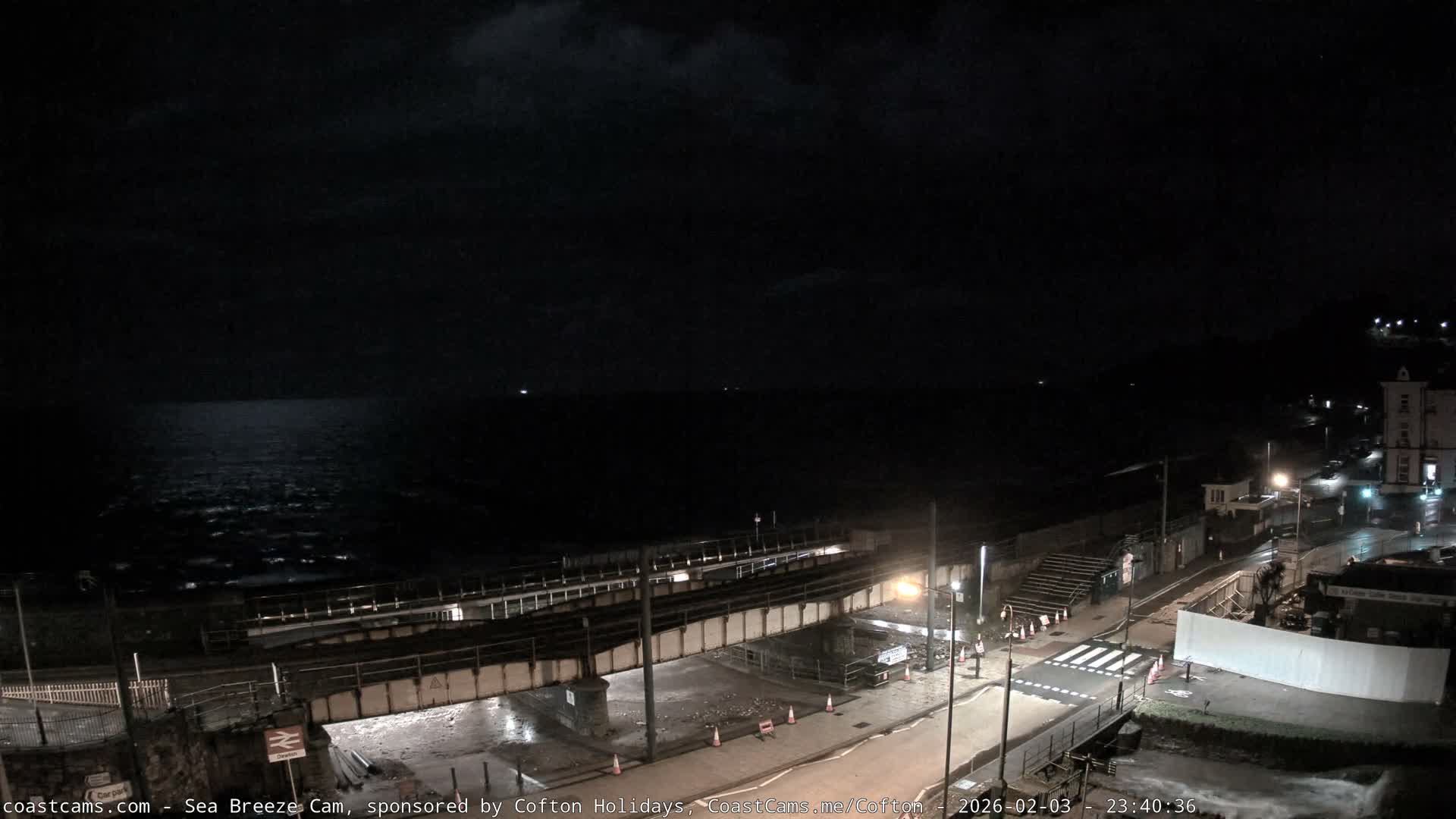 Dawlish Coast & Railway Station Live Cam - Teignbridge, Devon, South West, England, United Kingdom
