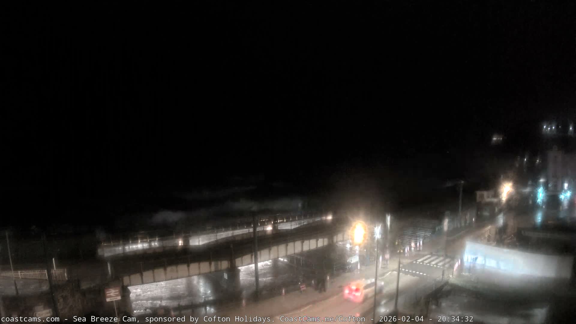 Dawlish Coast & Railway Station Live Cam - Teignbridge, Devon, South West, England, United Kingdom
