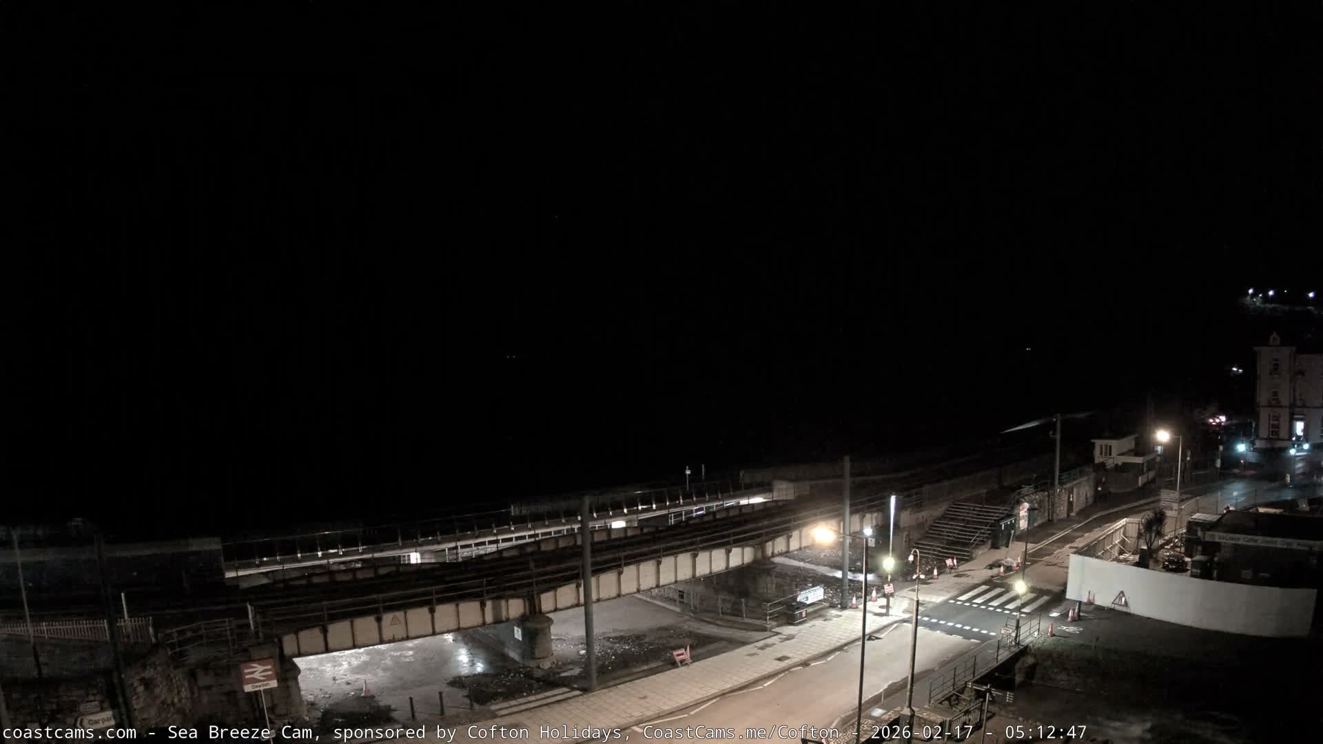 Dawlish Coast & Railway Station Live Cam - Teignbridge, Devon, South West, England, United Kingdom