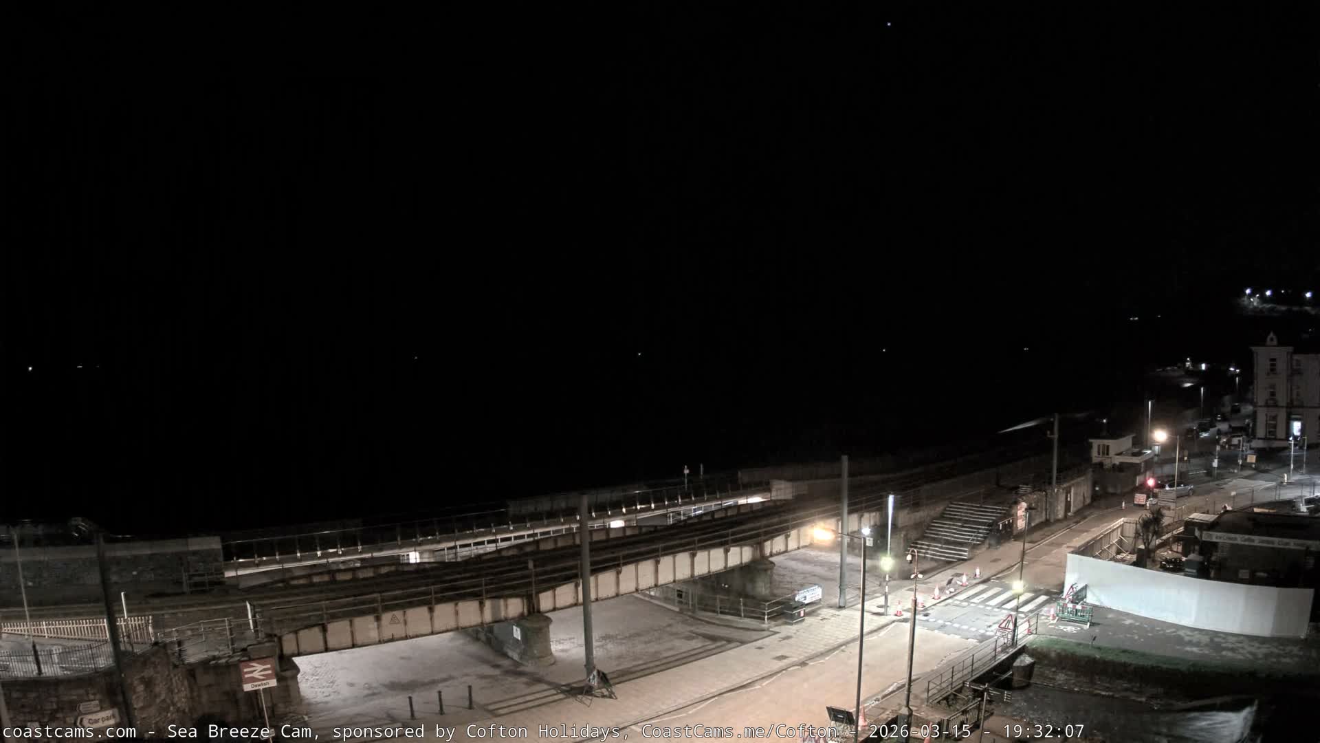 Dawlish Coast & Railway Station Live Cam - Teignbridge, Devon, South West, England, United Kingdom