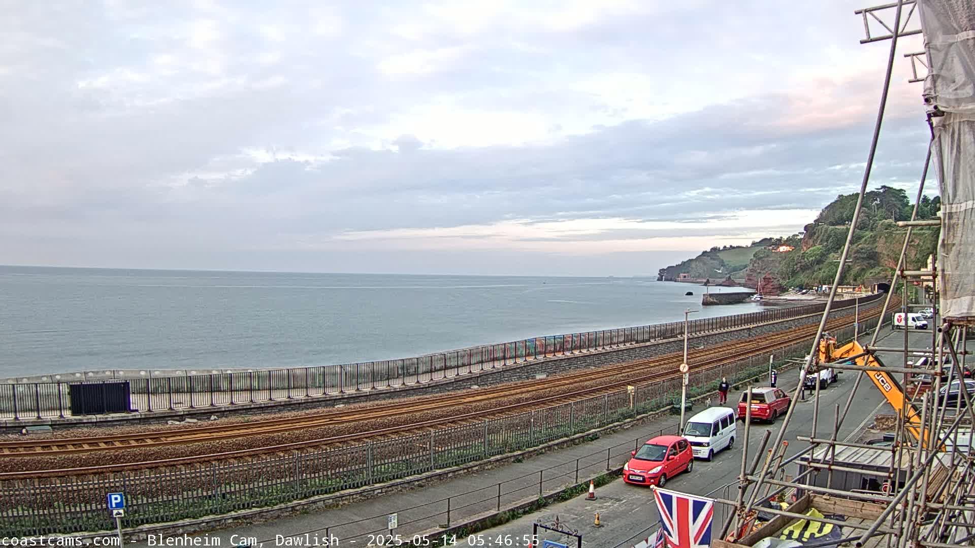 Dawlish South Coast  /Railway & Marine Parade Live Cam  - Teignbridge, Devon, South West, England, United Kingdom