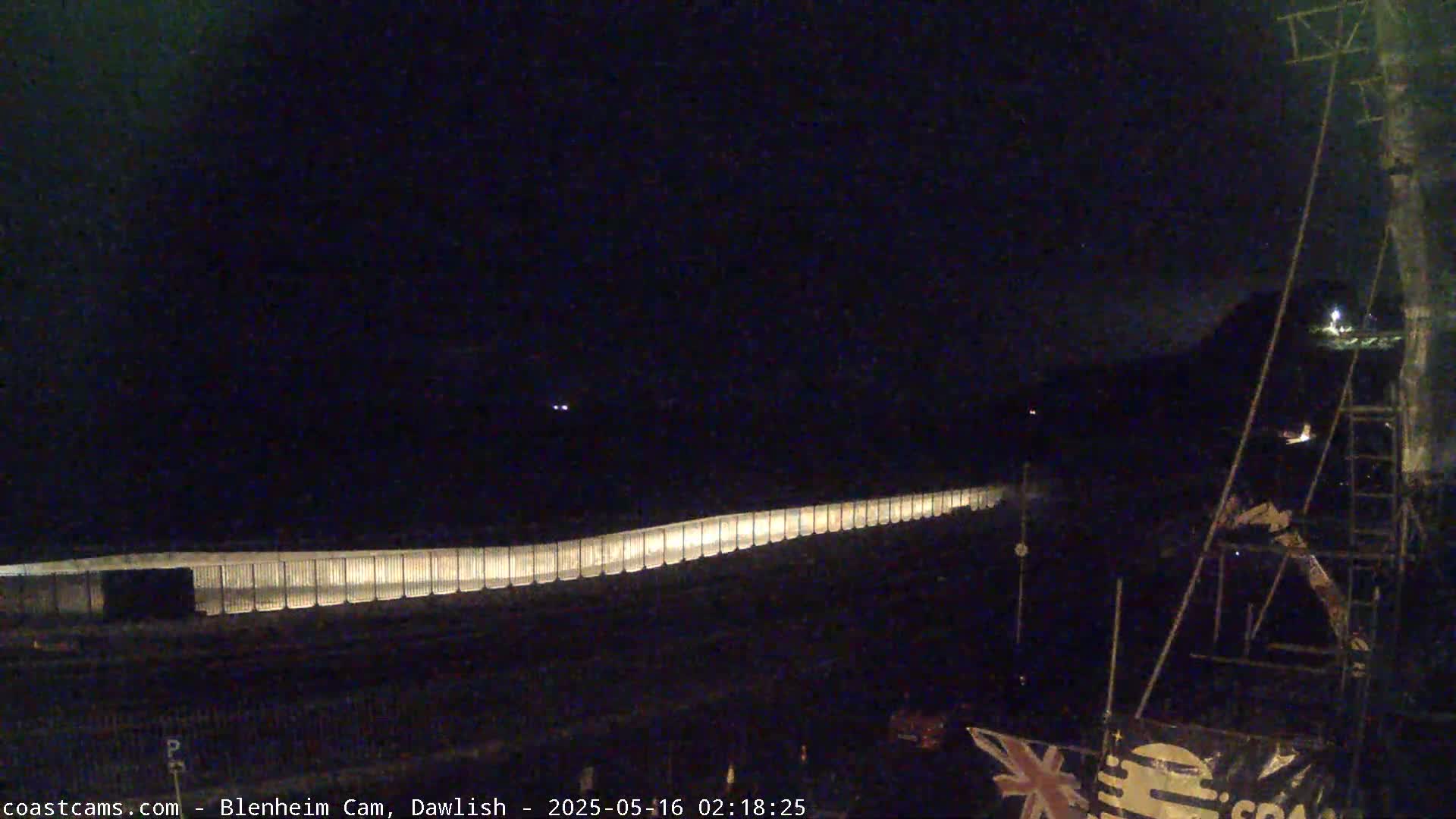 Dawlish South Coast  /Railway & Marine Parade Live Cam  - Teignbridge, Devon, South West, England, United Kingdom
