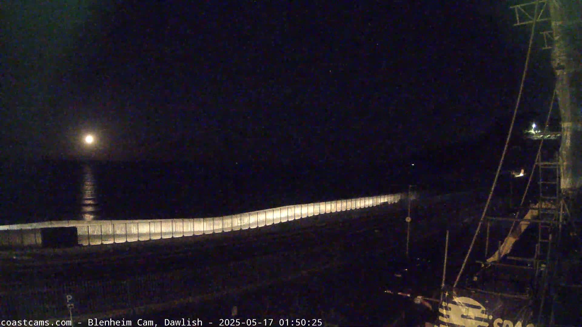 Dawlish South Coast  /Railway & Marine Parade Live Cam  - Teignbridge, Devon, South West, England, United Kingdom