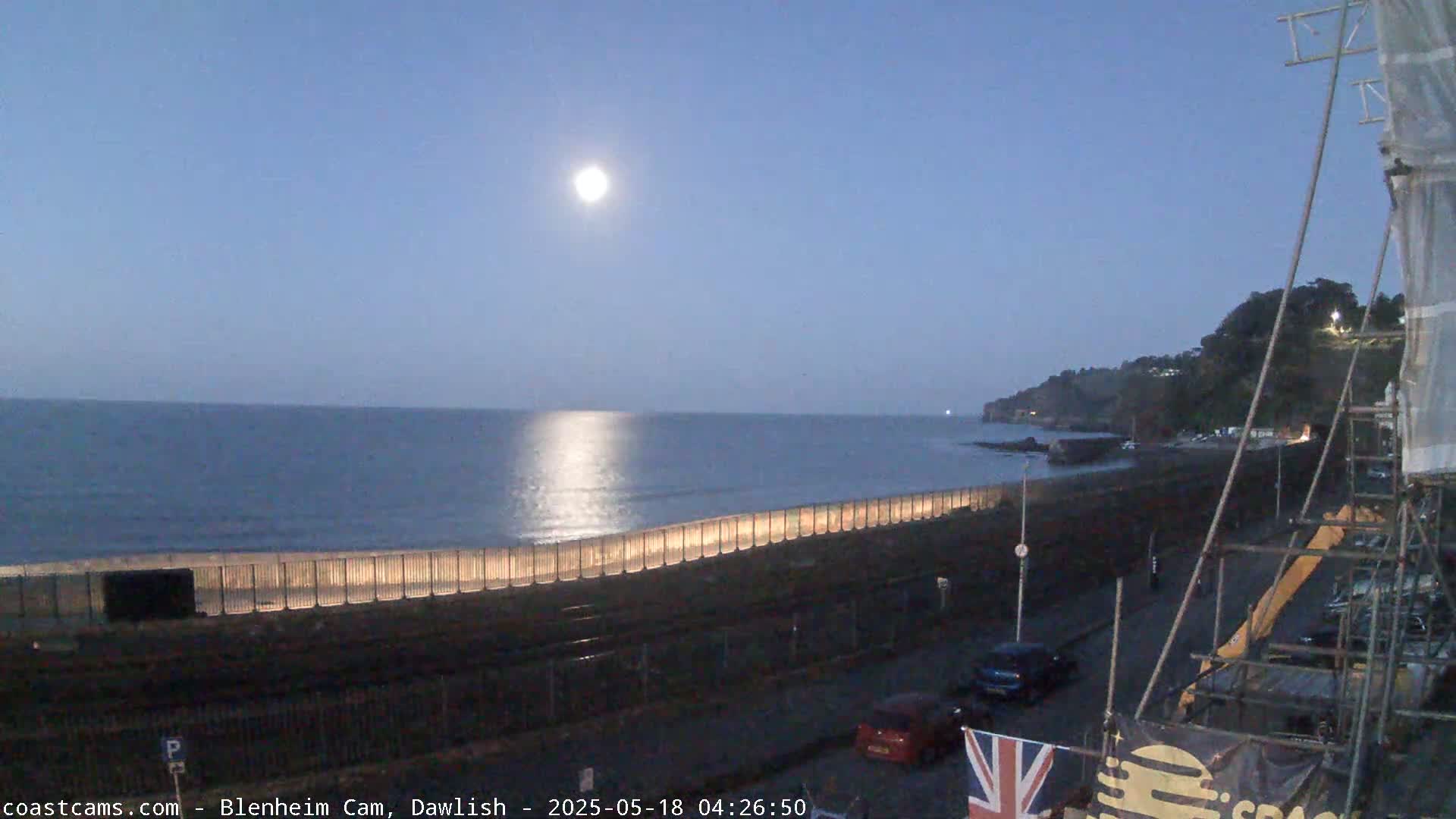 Dawlish South Coast  /Railway & Marine Parade Live Cam  - Teignbridge, Devon, South West, England, United Kingdom